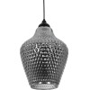 GloboStar Sklo �������� �������� ��������� ������ �� ����� 1 x E27 Ac 220-240V IP20 - ����� ���� - �22 x �22 x �31cm - (206-0024)