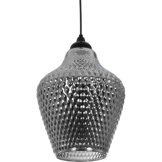 GloboStar Sklo �������� �������� ��������� ������ �� ����� 1 x E27 Ac 220-240V IP20 - ����� ���� - �22 x �22 x �31cm - (206-0024)