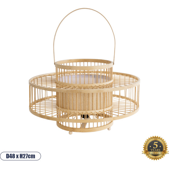 GloboStar Sorenia Boho ���������� ��������� �� ����� 1 x E27 Ac 220-240V IP20 - ���� - �48 x �48 x �27cm - (02003)
