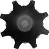 GloboStar Spark �������� ��������� ������ - ������ Led 16W 2000lm 30� Ac 220-240V ��������� IP65 ����� ����� 2700K - Cree Xpe Chip & Tuv Sud Driver - ����� ��� - �25 x �6 x �25cm - 5 ������ ������� - (60684)