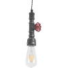 GloboStar Spigot Vintage �������� ��������� ������ �� ����� 1 x E27 Ac 220-240V IP20 - ����� & ������� - �5 x �5 x Y20cm - (01583)
