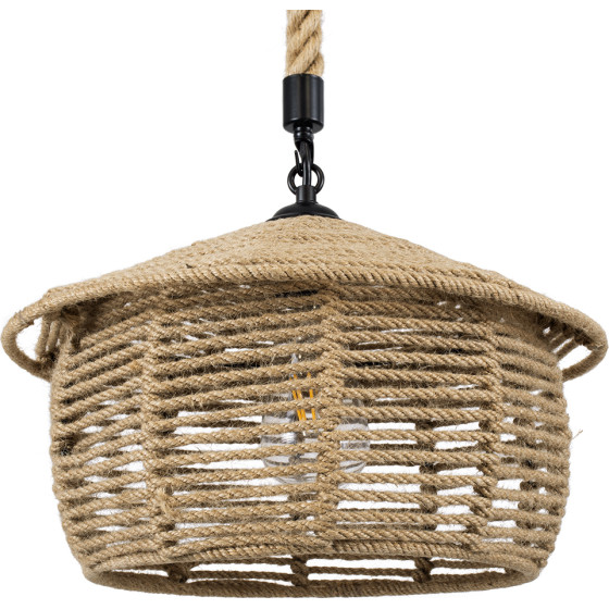 GloboStar Spirit Boho �������� ��������� ������ �� ����� 1 x E27 Ac 220-240V IP20 - ���� - �35 x �35 x Y30cm - (01607)