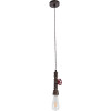 GloboStar Spigot Vintage �������� ��������� ������ �� ����� 1 x E27 Ac 220-240V IP20 - ������� & ������� - �5 x �5 x Y20cm - (01413)