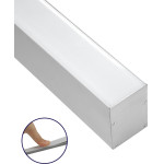 GloboStar SURFACEPENDANT-Profile ������ ���������� - ���� & ������ ������� Led �� ����� ��������� ������� - ����������� & �������� ����� - ������ ������� - ����� - 3 ����� - �300 x �5 x �7cm - (70826-3M)