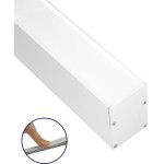 GloboStar SURFACEPENDANT-Profile ������ ���������� - ���� & ������ ������� Led �� ����� ��������� ������� - ����������� & �������� ����� - ������ ������� - ����� - 3 ����� - �300 x �5 x �7cm - (70827-3M)