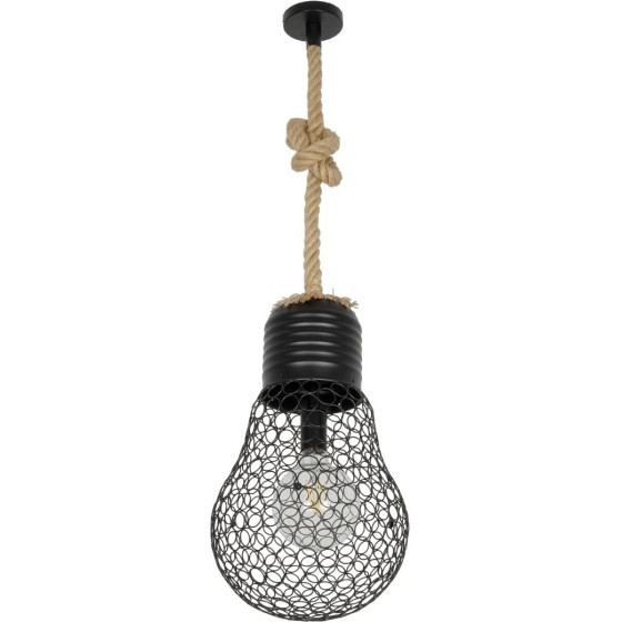 GloboStar Urban Vintage �������� ��������� ������ �� ����� 1 x E27 Ac 220-240V IP20 - ����� & ���� - �28 x �28 x �80cm - (999-0192)