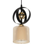 GloboStar Zenia Vintage �������� ��������� ������ �� ����� 1 x E27 Ac 220-240V IP20 - ����� - �16 x �16 x �70cm - (201-0134)