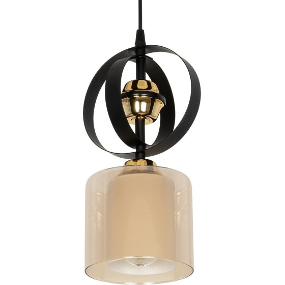 GloboStar Zenia Vintage �������� ��������� ������ �� ����� 1 x E27 Ac 220-240V IP20 - ����� - �16 x �16 x �70cm - (201-0134)