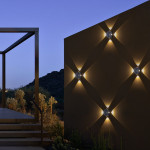 Kelvo Lighting Kelvo Arkos ��������� ������ / ������ Led 8W 840lm 15� Ac 220-240V ��������� IP65 ����� ����� 2700K - Cree Smd Chip & Tuv Sud Driver - ���� ������� ��� - �13 x �5.5 x �13cm - 5 ������ ������� - (KLV-101-0108)