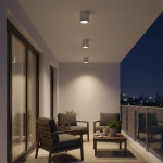 Kelvo Lighting Kelvo Maretti ��������� Downlight ���� ��� ����� MR16 �� ����� GU10 Ac 220-240V ��������� IP65 - ����� ������ - �9 x �9 x �9cm - (KLV-101-0057)