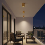 Kelvo Lighting Kelvo Maretti ��������� Downlight ���� ��� ����� MR16 �� ����� GU10 Ac 220-240V ��������� IP65 - ����� ������� - �9 x �9 x �9cm - (KLV-101-0058)
