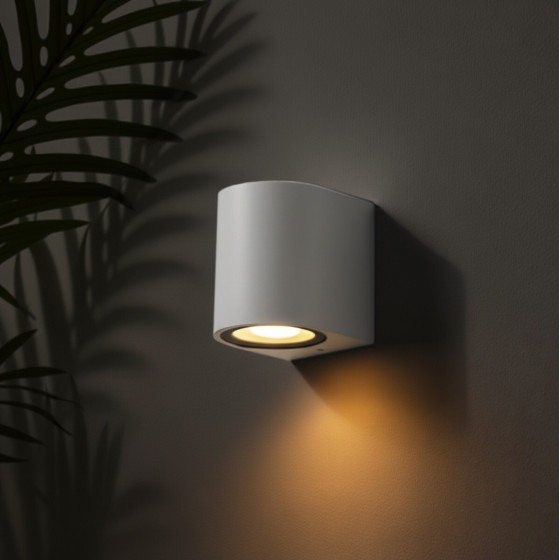 Kelvo Lighting Kelvo Murano ��������� ������ / ������ ��� ����� MR16 �� ����� GU10 Ac 220-240V ��������� IP65 - ����� ��� - �8 x �8 x �7cm - (KLV-101-0014)