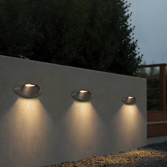 Kelvo Lighting Kelvo Stepart ��������� ����������� / ��������� Led 3W 375lm 45� Ac 220-240V ��������� IP65 ����� ����� 2700K - Lumileds Smd Chip & Tuv Sud Driver - ���� ������� ��� - �26 x �5.5 x �13cm - 5 ������ ������� - (KLV-101-0099)