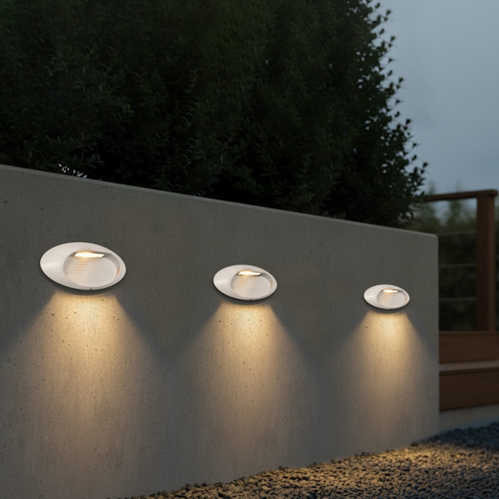 Kelvo Lighting Kelvo Stepart ��������� ����������� / ��������� Led 3W 375lm 45� Ac 220-240V ��������� IP65 ����� ����� 2700K - Lumileds Smd Chip & Tuv Sud Driver - ����� ��� - �26 x �5.5 x �13cm - 5 ������ ������� - (KLV-101-0100)