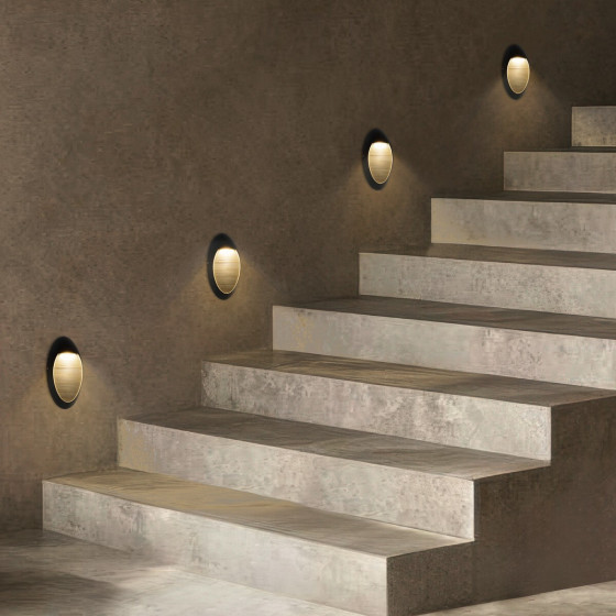 Kelvo Lighting Kelvo Stepart ��������� ����������� / ��������� Led 3W 375lm 45� Ac 220-240V ��������� IP65 ����� ����� 2700K - Lumileds Smd Chip & Tuv Sud Driver - ����� ��� - �13 x �5.5 x �26cm - 5 ������ ������� - (KLV-101-0101)