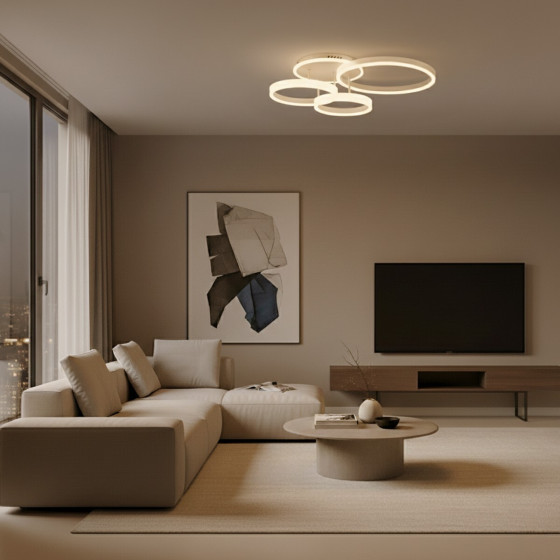 Kelvo Lighting Kelvo Venom ��������� ������ Led 100W 10000lm 360� Ac 220-240V IP20 ����������� ����� Cct �� ����������� ��� 2700K ��� 6000K Dimmable - Lumileds Smd Chip - ����� ��� - �70 x �40 x �16cm - 3 ������ ������� - (KLV-101-0185)
