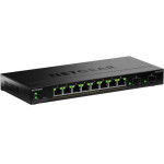 NETGEAR Switch 10p PoE 55W (PoE+: 8p) Managed Gigabit - (GS310TP-200EUS)