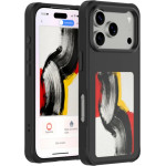 4sMarts Case E-Ink With Nfc Display Qi2 For Iphone 17 Pro Black - (541788)