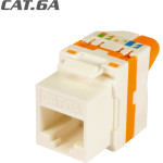 Televes 209921 Keystone Jack RJ45 Utp Cat.6A ������ 180� Tool-Free white