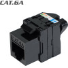 Televes 209925 Keystone Jack RJ45 Utp Cat.6A ������ 180� Tool-Free black