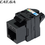 Televes 209925 Keystone Jack RJ45 Utp Cat.6A ������ 180� Tool-Free black
