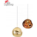 Homelighting SE21-AL-28 Altra Pendant Gold E27 28cm 2 Years Warranty - (77-51181)
