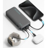 Cuktech 55W 20000mAh Powerbank With Built-In USB-C Cable - White - (CUKP200NGLLG)