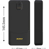 Dudao K10PRo Power Bank 2.4A 20000mAh 2 x USB-A - Black - (K10Pro-New black)