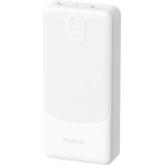 Dudao K10PRo Power Bank 2.4A 20000mAh 2 x USB-A - White - (K10Pro-New white)