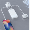 Dudao K10PRo Power Bank 2.4A 20000mAh 2 x USB-A - White - (K10Pro-New white)