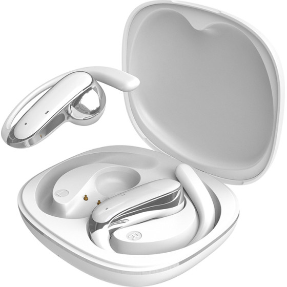 Dudao U17Z Bluetooth 5.3 Ows Headphones With Ear Hooks - White - (U17Z-white)