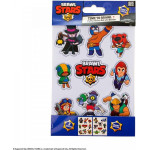CINEREPLICAS ��� 2 �������� Puffy Stickers Brawl STARS
