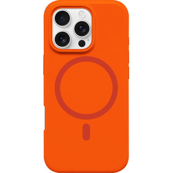 Nordic Case Liquid Silicone Apple Iphone 17 Pro, Magsafe /Sunset flame/