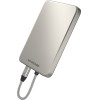 NiteCore Power Bank Pocket 5, 5000ma Ultra Thin Aluminium body, Grey