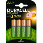 Duracell ����������������� ��������� Aa Ni-Mh 1300mAh 1.2V 4��� - (39247)