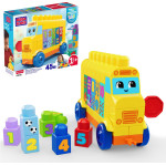 Fisher-Price Mega Bloks: Build & Learn - Build & Count Bus (JKG34)
