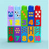 Fisher-Price Mega Bloks: Build & Learn - Build & Count Bus (JKG34)