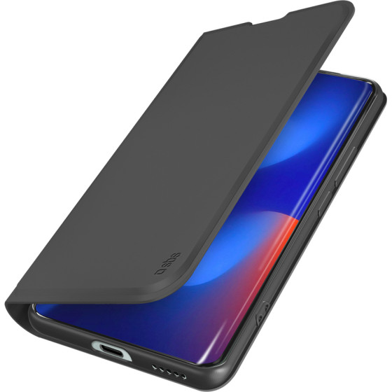 SBS Wallet Smooth Case For Xiaomi Redmi Note 15 With Flip - Black - (TEWALXIRNO15)