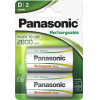 Panasonic �������� ���������������� Ready To Use HHR1SRE/2B Size D 2800 Mah 1.2V ���. 2