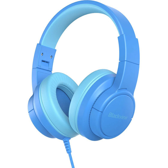 BlackView Kid Wired Foldable Fitbuds K1 Ocean Blue - (FITBUDS-K1-OBL)