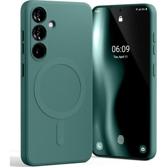 Mercury Semi-Silicon Magsafe Samsung Galaxy A37 GREEN
