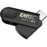 Emtec USB-C Flashdrive C280 Single, 64Gb - (ECMMD64GC28)
