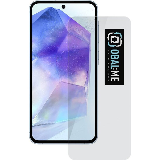 OBAL:Me 2.5D Glass Screen Protector For Samsung Galaxy A55 5G Clear - (57983120578)
