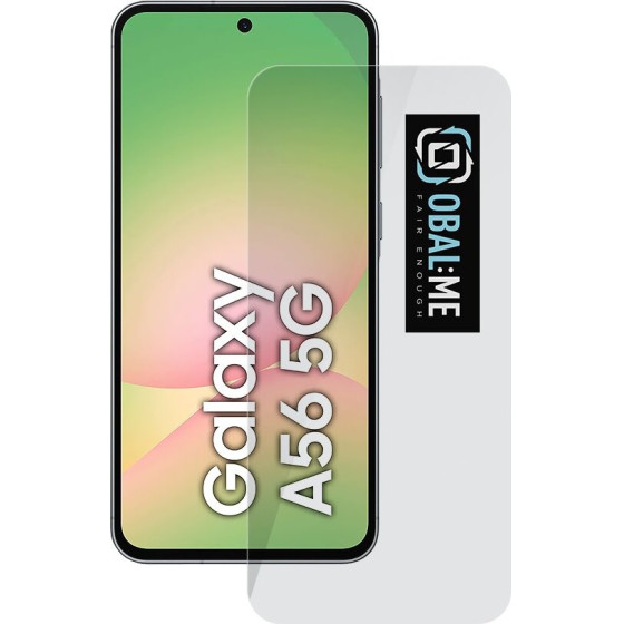 OBAL:Me 2.5D Glass Screen Protector For Samsung Galaxy A56 5G/A36 5G Clear - (57983124423)