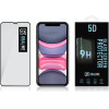 OBAL:Me 5D Glass Screen Protector For Apple Iphone 11 Pro Max/Xs Max Black - (57983116078)