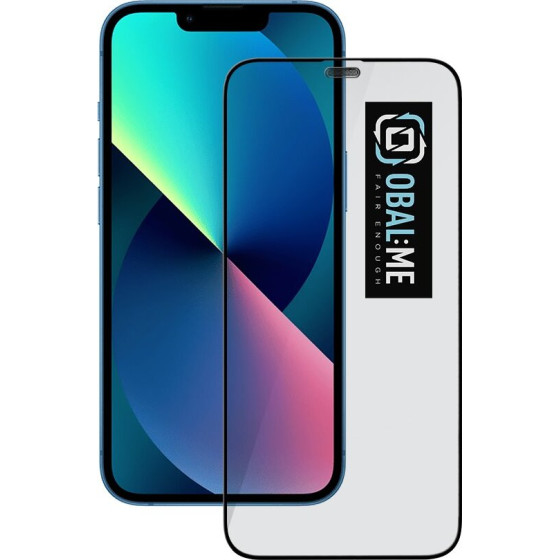OBAL:Me 5D Glass Screen Protector For Apple Iphone 12 Mini Black - (57983116080)