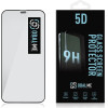 OBAL:Me 5D Glass Screen Protector For Apple Iphone 12/12 Pro Black - (57983116079)