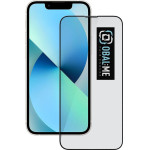OBAL:Me 5D Glass Screen Protector For Apple Iphone 13 Mini Black - (57983116083)