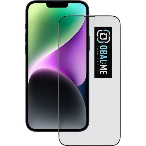 OBAL:Me 5D Glass Screen Protector For Apple Iphone 13 Pro Max/14 Plus Black - (57983116084)