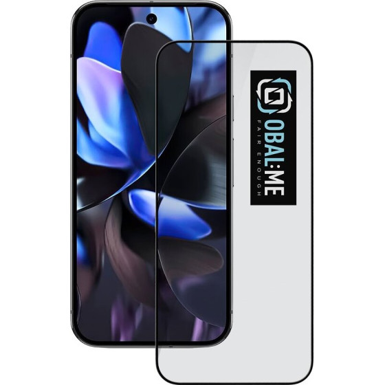 OBAL:Me 5D Glass Screen Protector For Google Pixel 10/10 Pro Black - (57983126957)